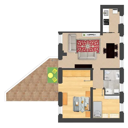 דירה Nest Living Dolce Luce - Free Parking, Wifi, Netflix